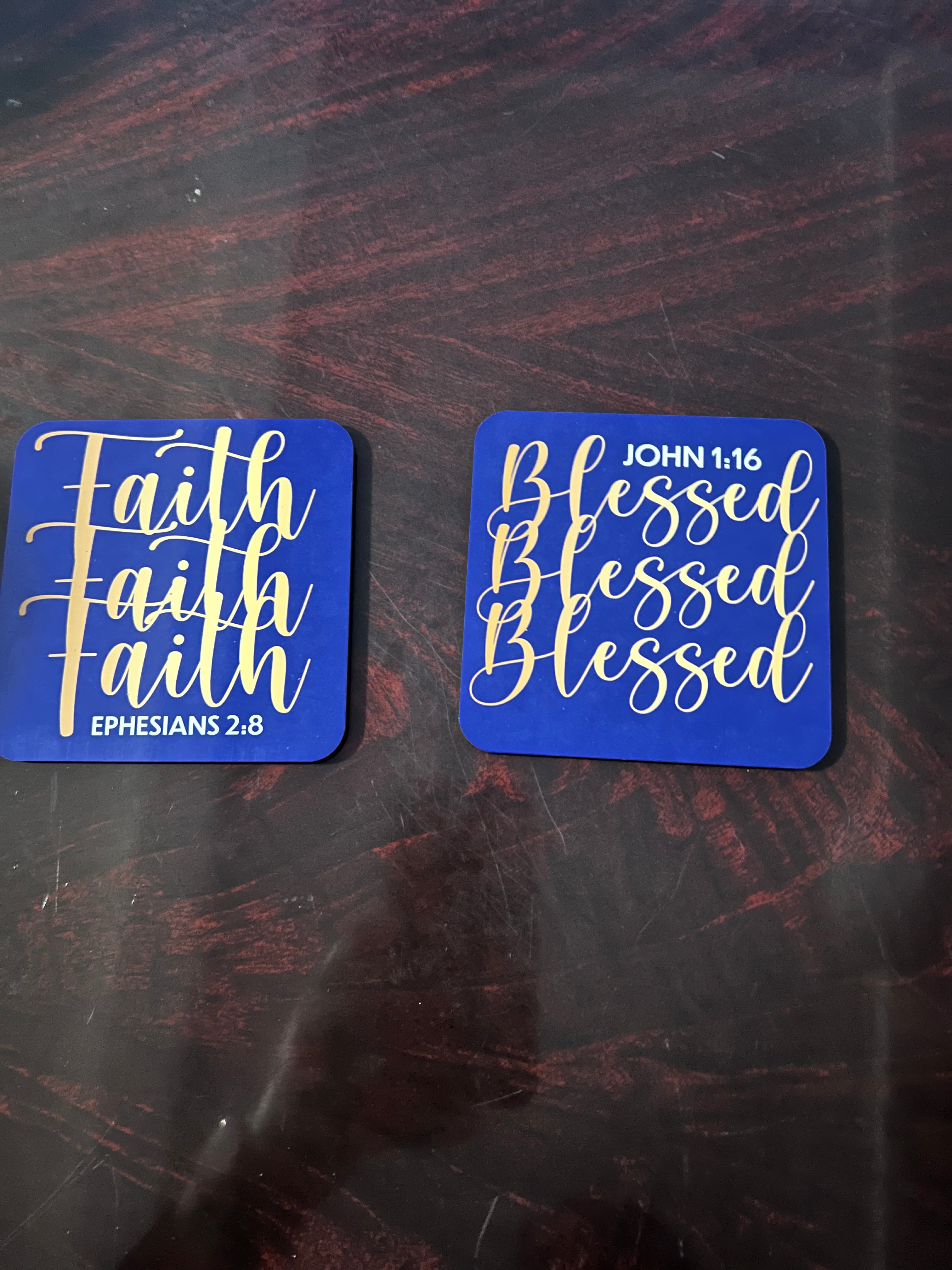 Custom Coasters (Square with rounded corners)