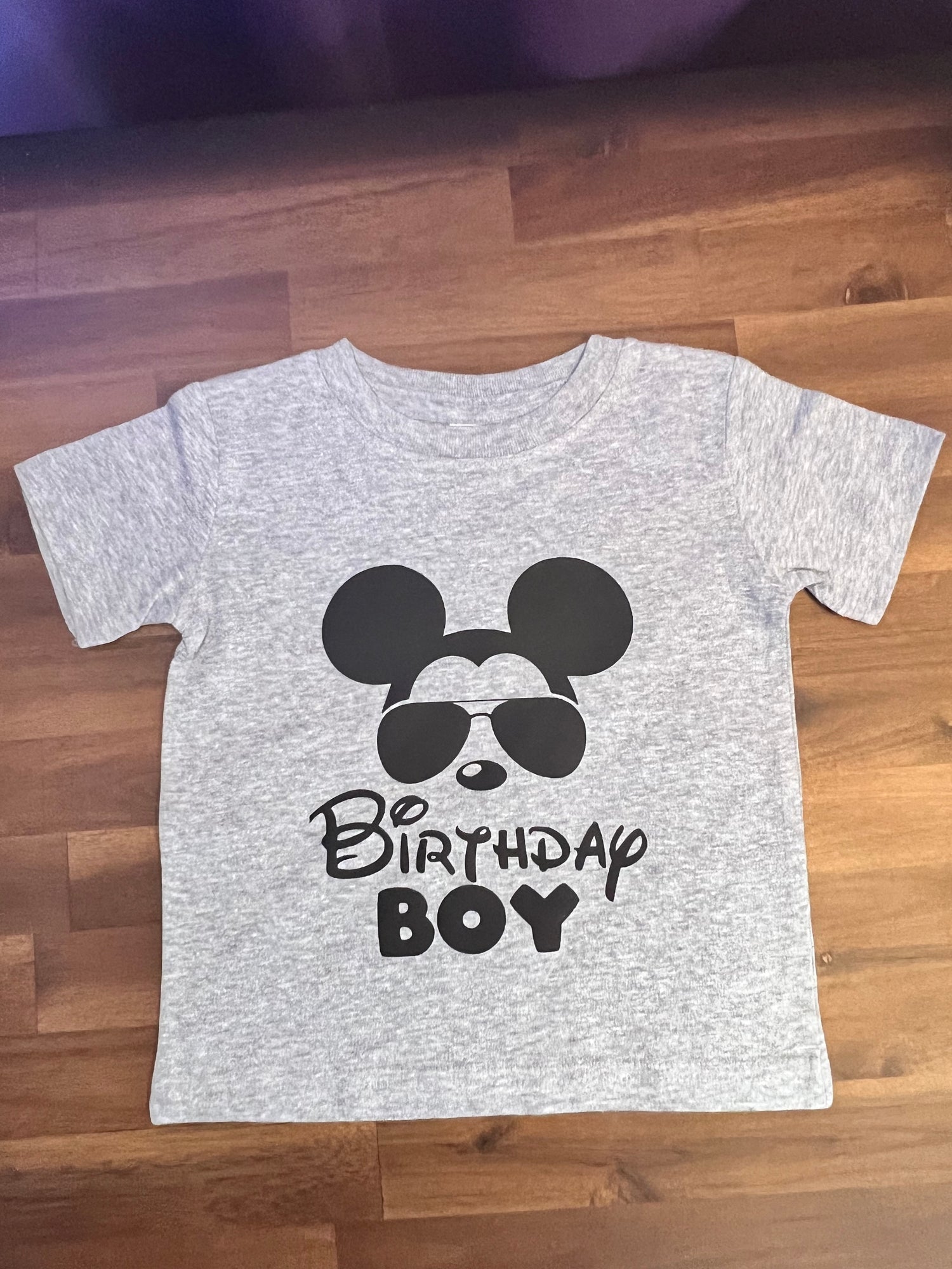 T-Shirt with Mickey Mouse Birthday Boy