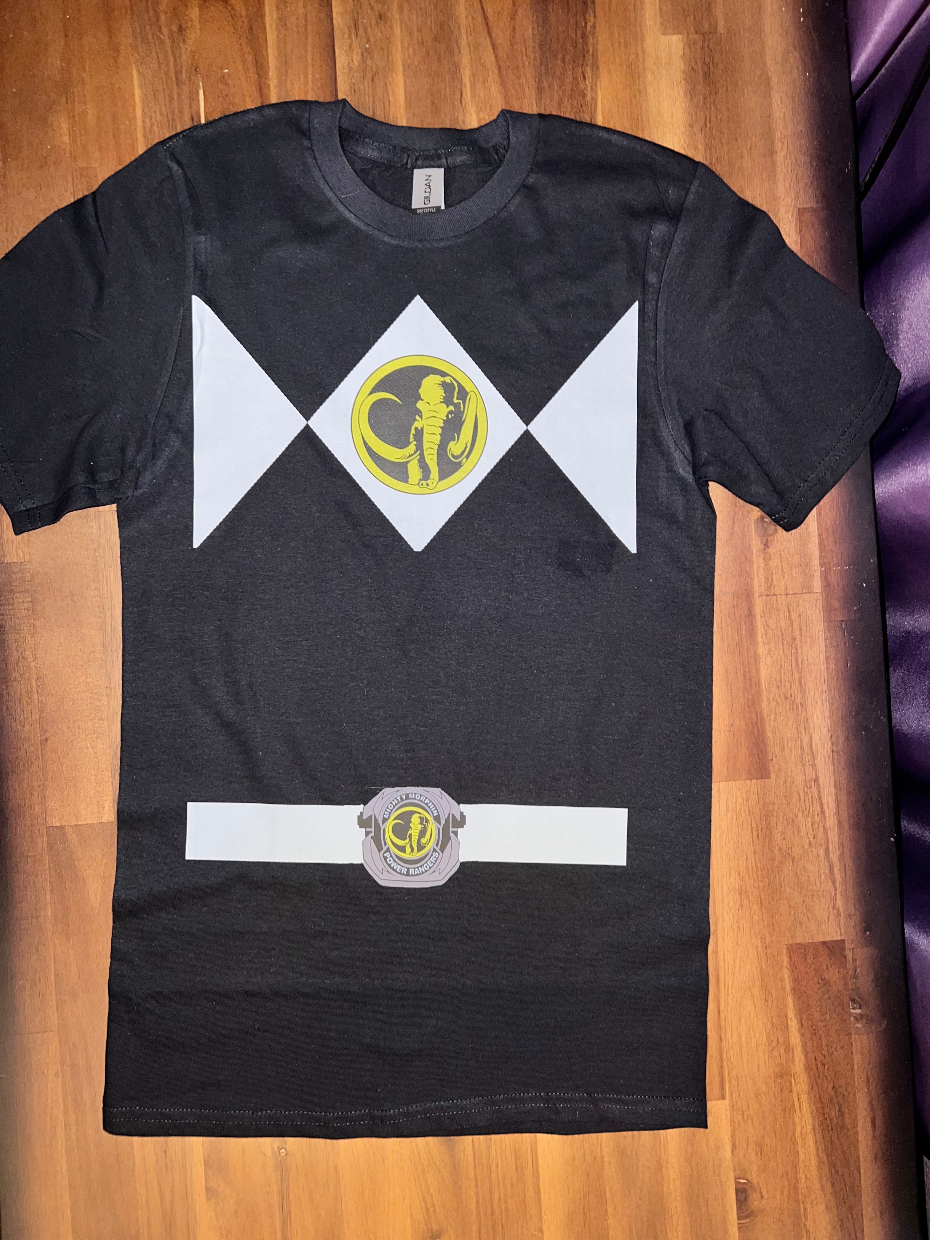 Black Power Ranger T-Shirt – ATC By Nay LLC
