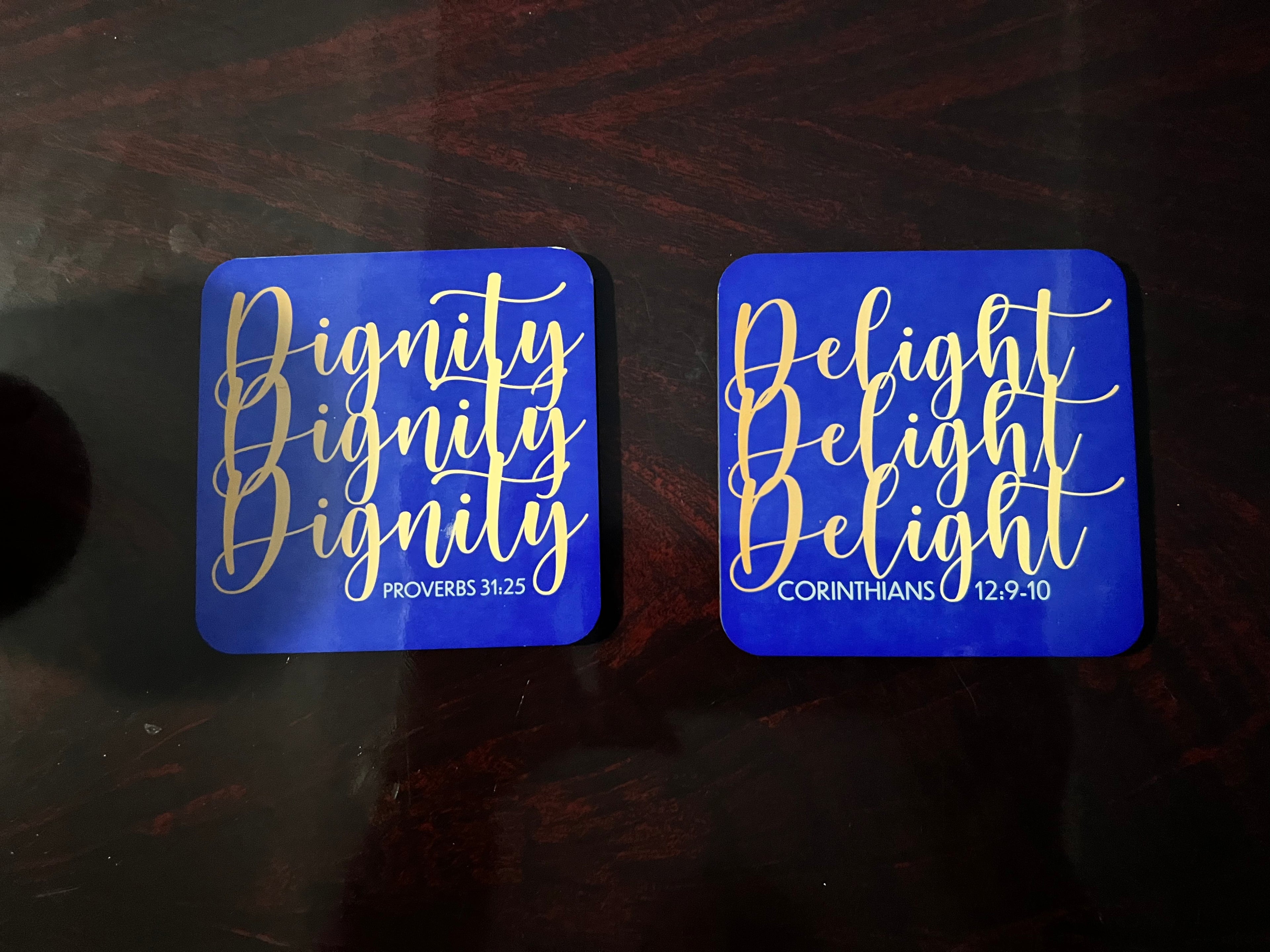 Custom Coasters (Square with rounded corners)