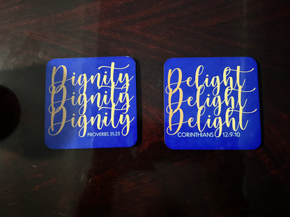 Custom Coasters (Square with rounded corners)