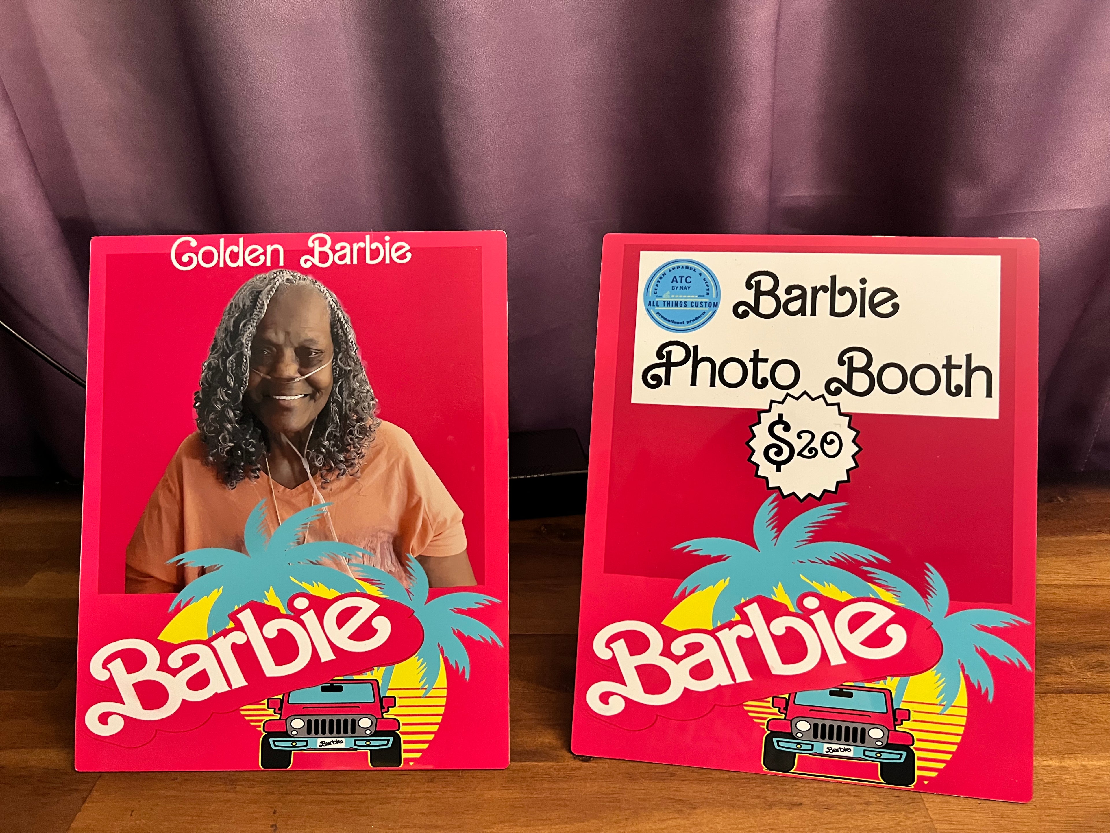 Barbie Photo Booth Frame