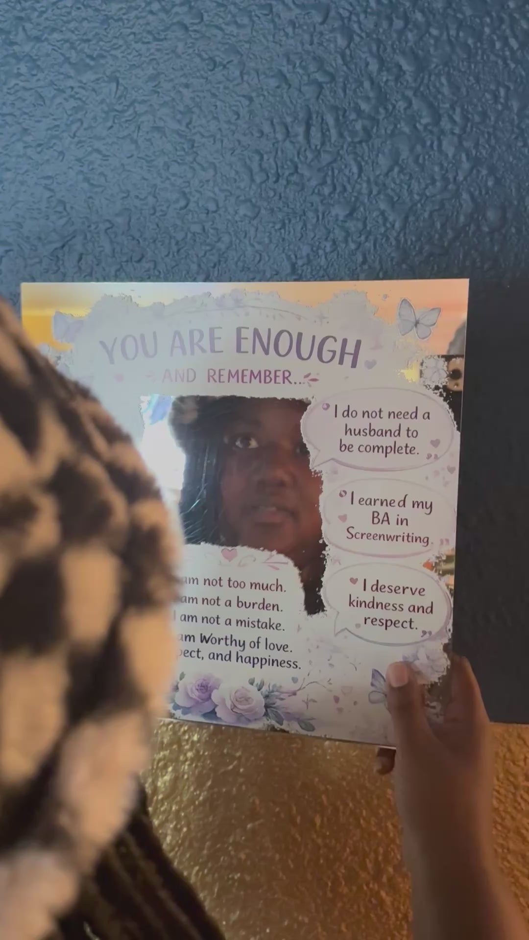 Custom Affirmation Mirror