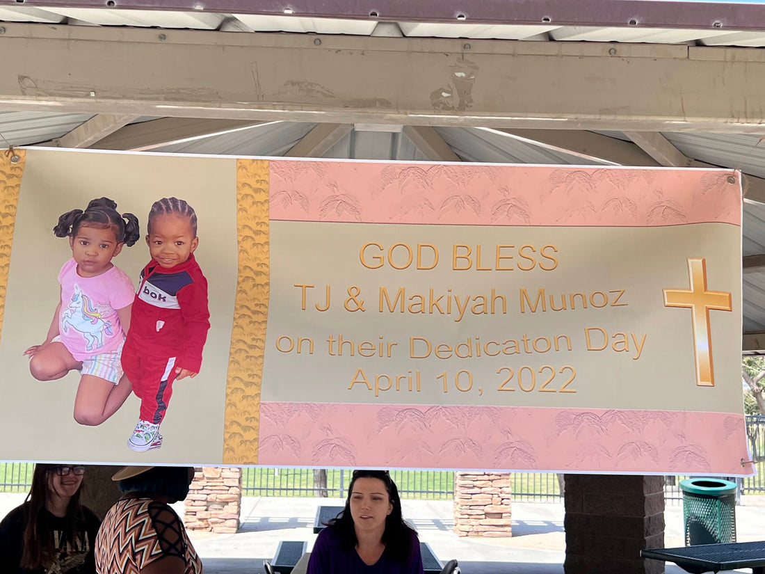 Christening Banners (Horizontal)