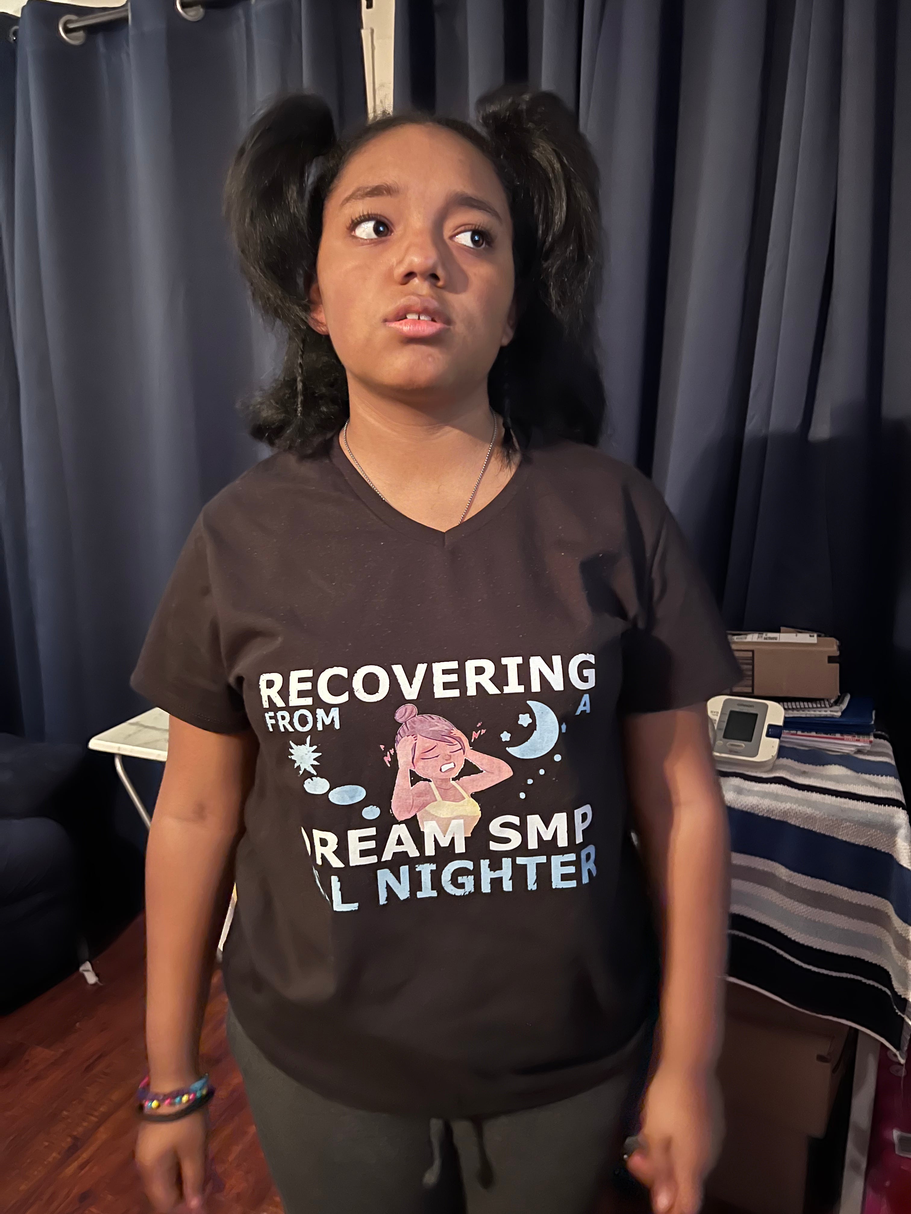 Recovering from a Dream SMP all nighter T-shirt